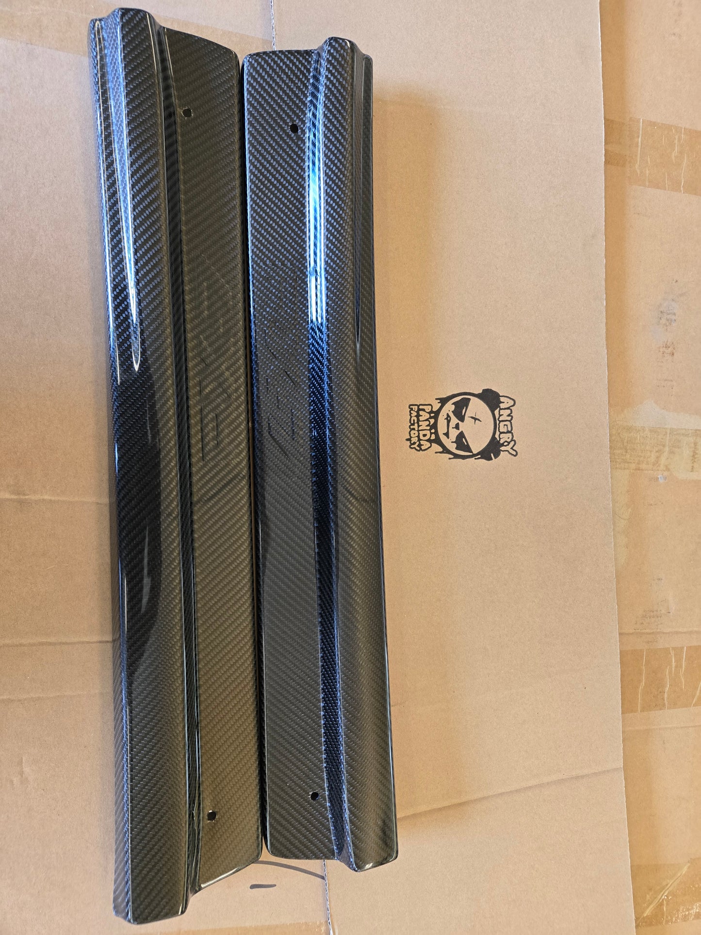 Mazda FD RX7 FD3S APF carbon fiber Scuff plates