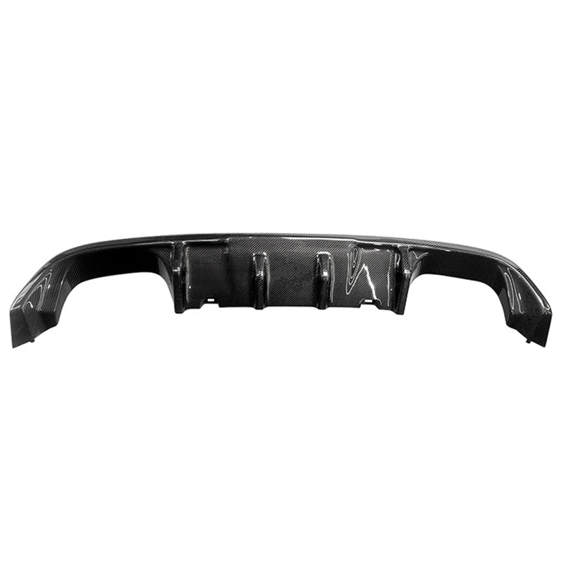 VW GOLF MK7 R GARAGE VARY Style Carbon Fiber Rear Diffuser