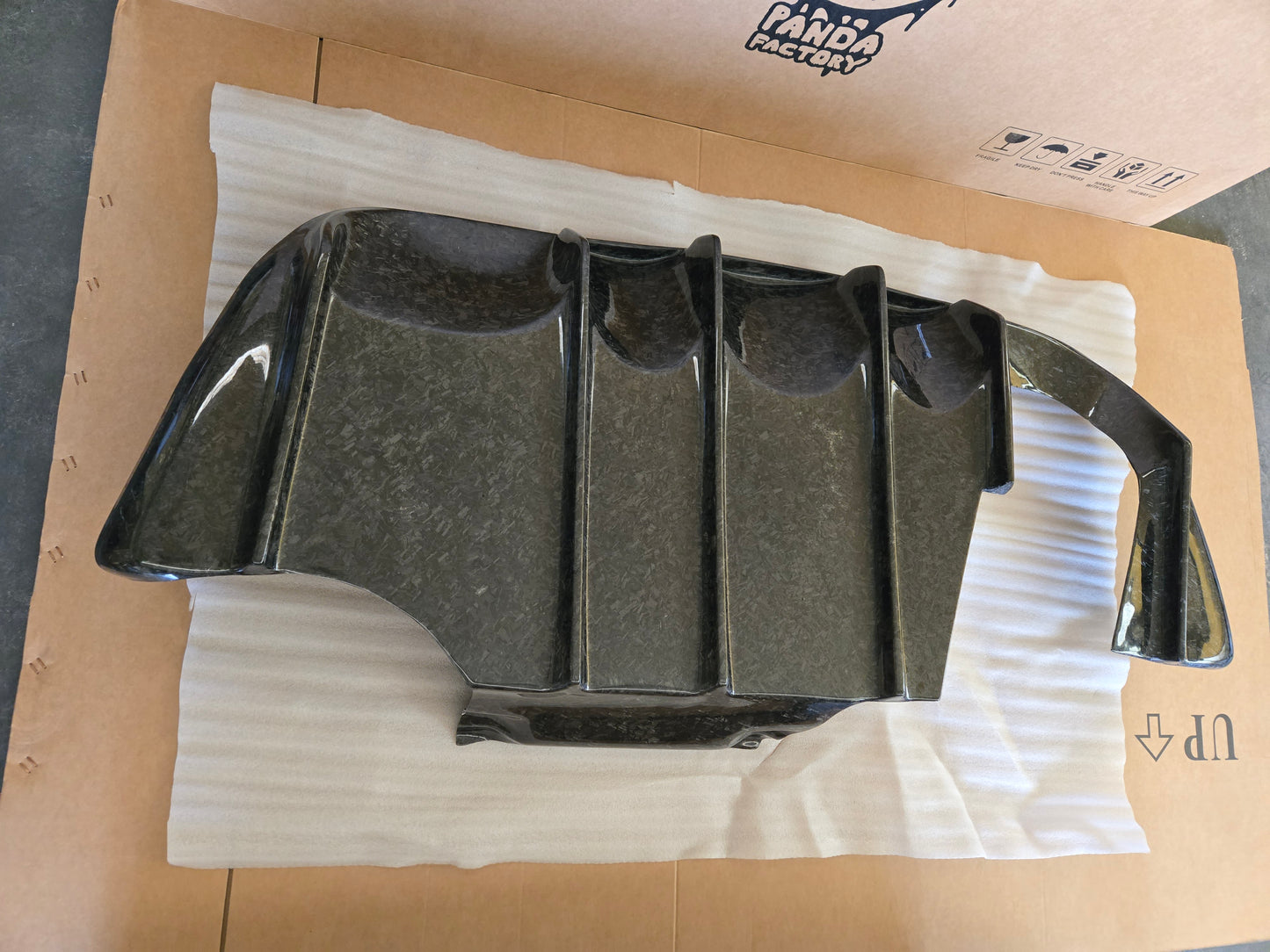 Mazda FD3S APF Carbon Fiber Rear Diffuser (Type R1)