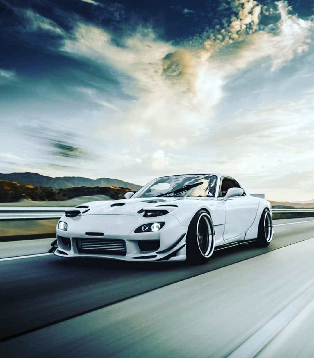 Mazda FD RX7 Hood (Carbon, Type S)