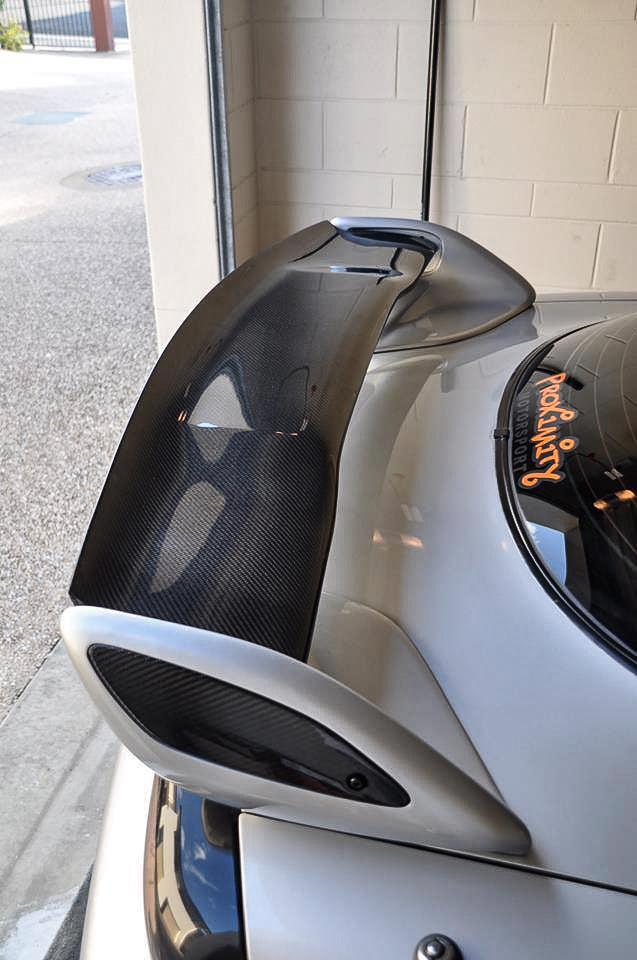 Mazda FD RX7 FD3S Carbon Fiber wing insert (Type O)