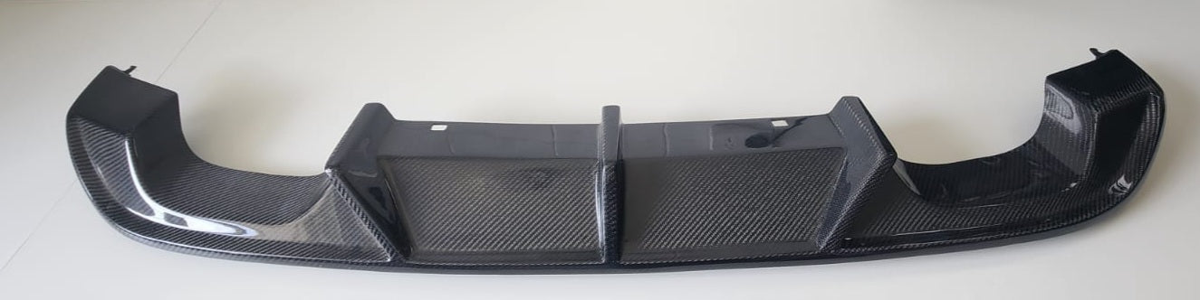 VW MK7 R Carbon Fiber rear diffuser