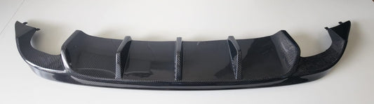 VW MK7 GTI Carbon Fiber rear diffuser