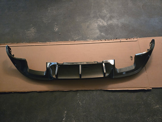 VW MK7.5 Carbon Fiber Panda Style rear diffuser