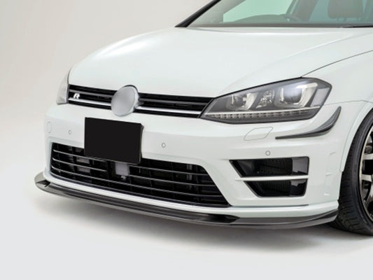 VW GOLF MK7 R Garage Vary Style Carbon Fiber Front Lip