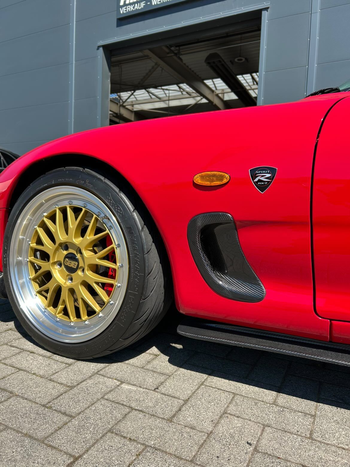 Mazda FD RX7 FD3S Carbon Fiber front Fender Vents