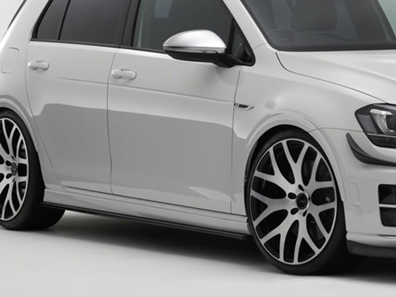 VW Golf MK7 R Garage Vary Style Carbon Fiber Side Skirts