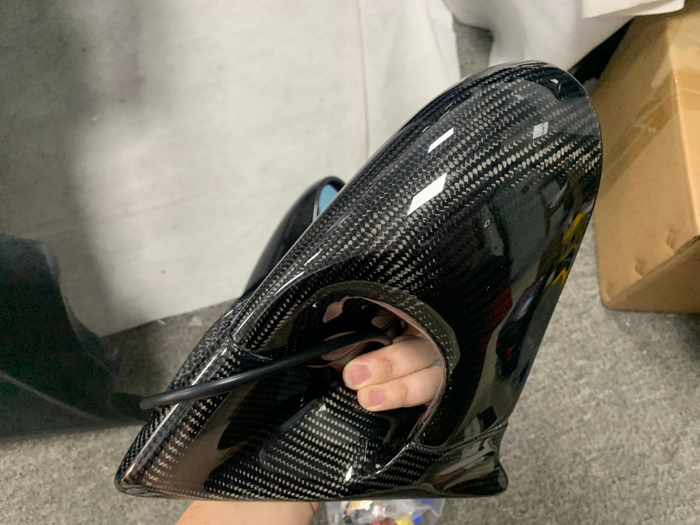 MAZDA RX7 FD3S AERO Style Carbon Fiber Side Mirrors RHD