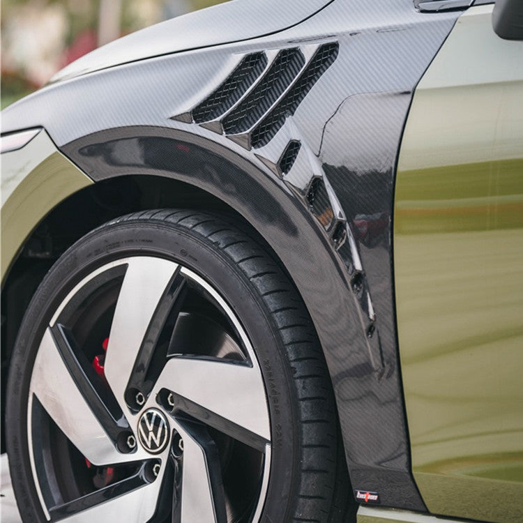 VW GOLF MK8 GTI/R MBJ Style Carbon Fiber Front Fenders