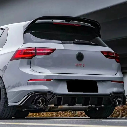 VW GOLF MK8 GTI OEM Style Carbon Fiber Rear Diffuser