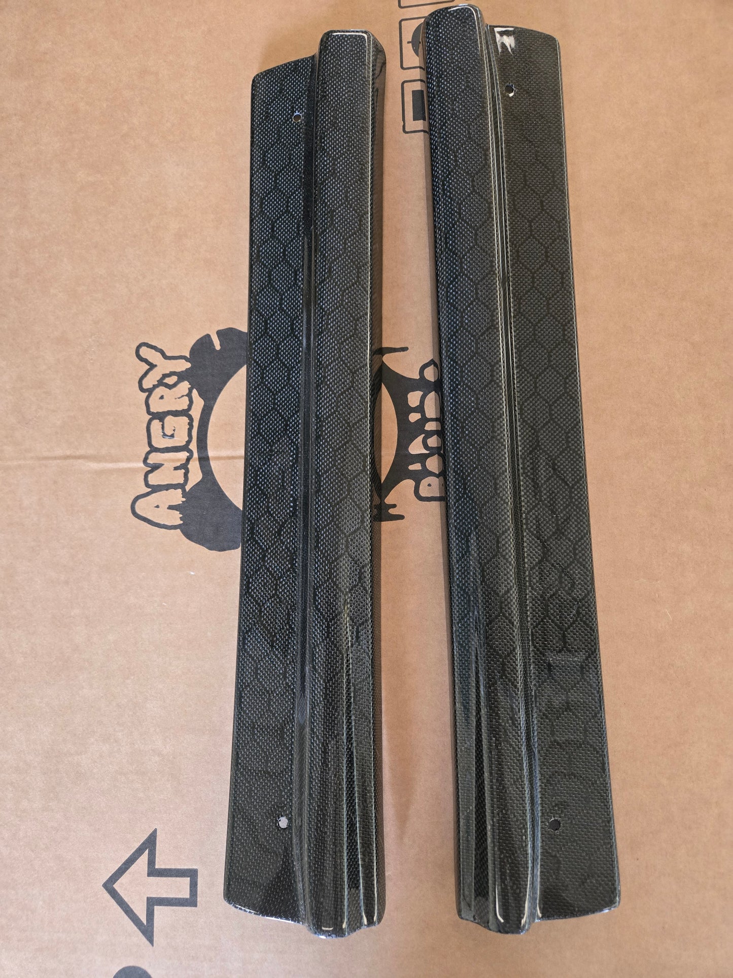 Mazda FD RX7 FD3S APF carbon fiber Scuff plates