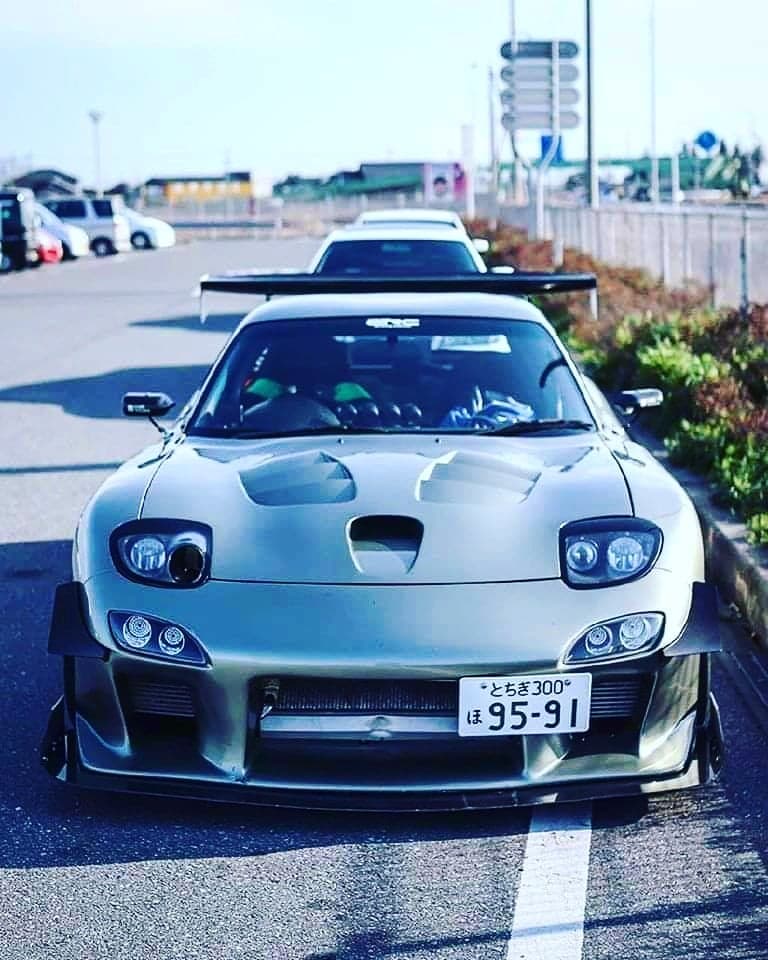 Mazda FD RX7 Hood (Carbon, Type S)