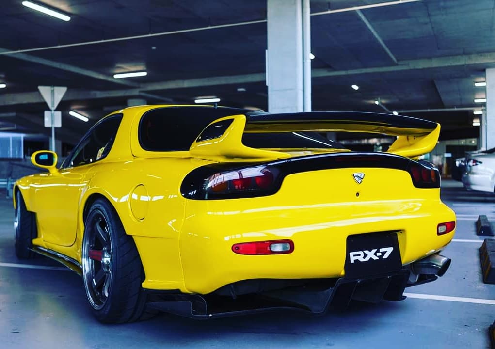 Mazda FD3S APF Carbon Fiber Rear Diffuser (Type R2)
