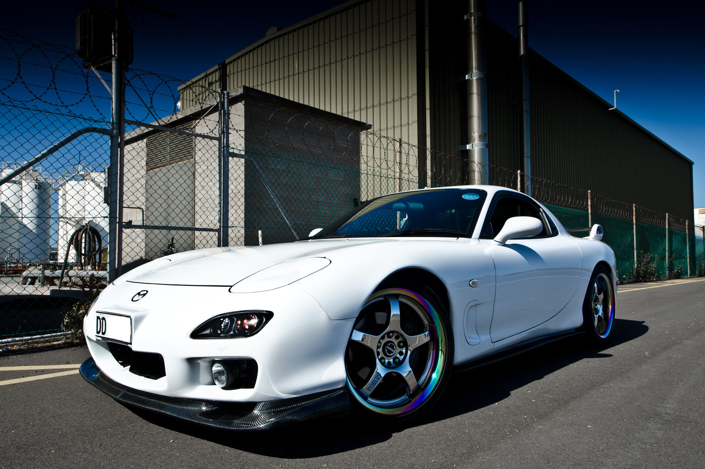 Mazda FD RX7 FD3S Carbon Fiber Front Lips (Type M)